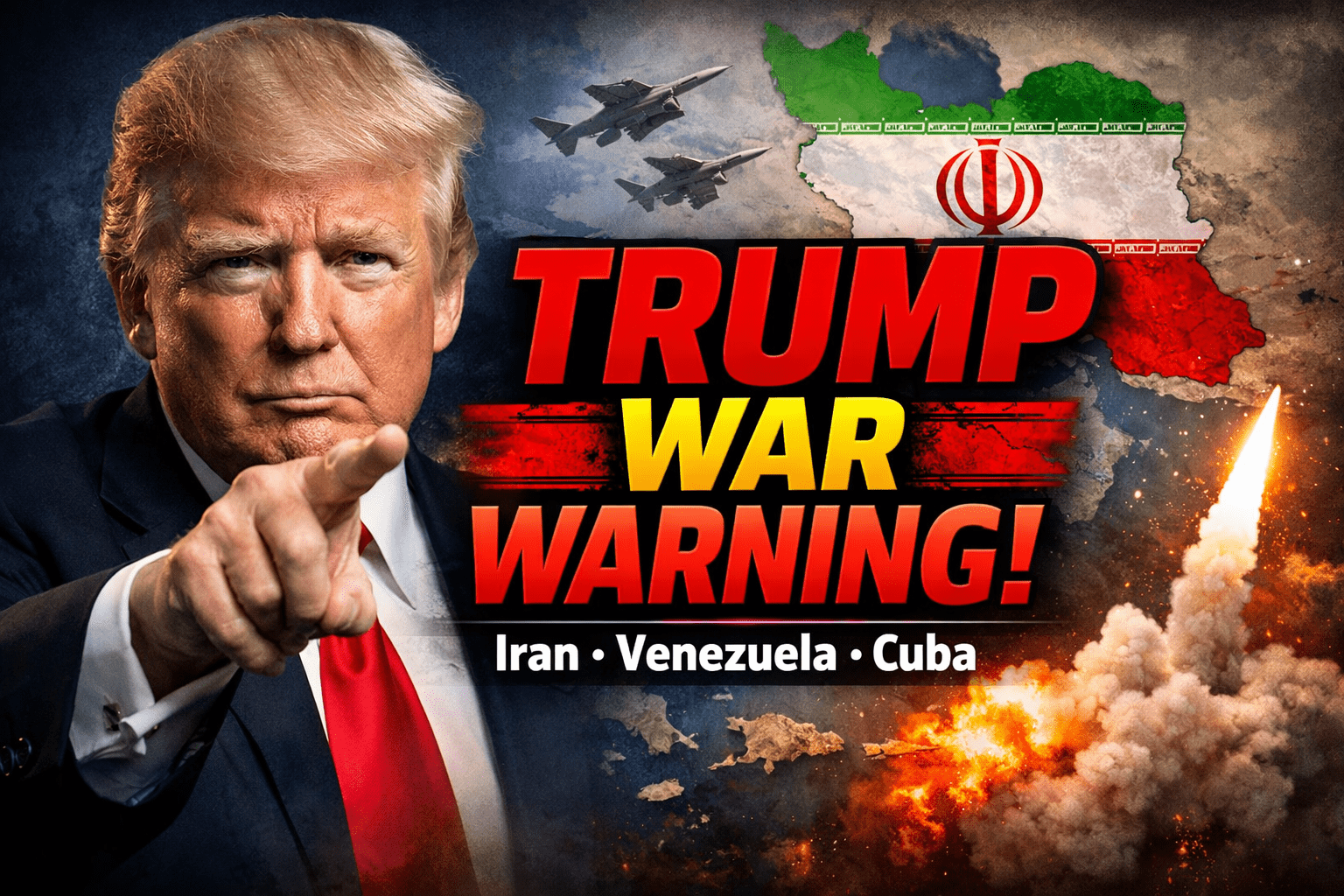 Trump Iran threat 2026 as U.S. Expands Global Pressure Campaign