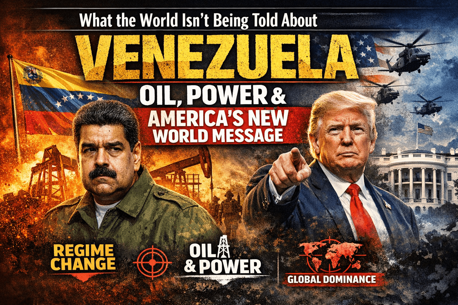 What the World Isn’t Being Told About Venezuela: Oil, Power and America’s New Message