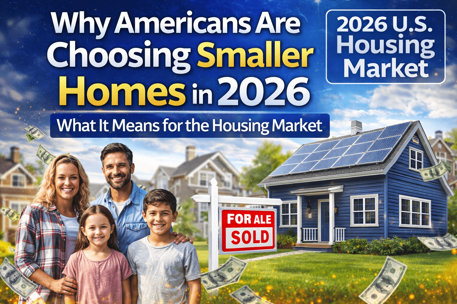 U.S. Housing Market 2026: Why Smaller Homes Are in High Demand