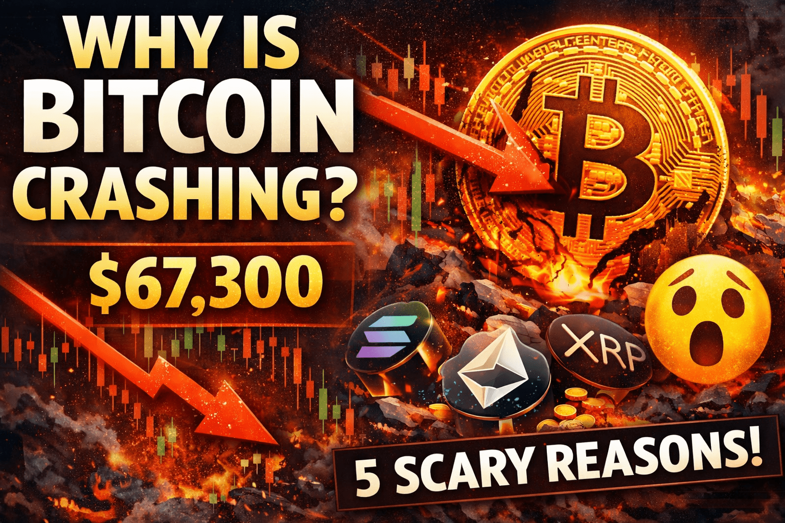 Bitcoin Price Today: Why BTC Is Suddenly Falling and Crypto Is Crashing $67k